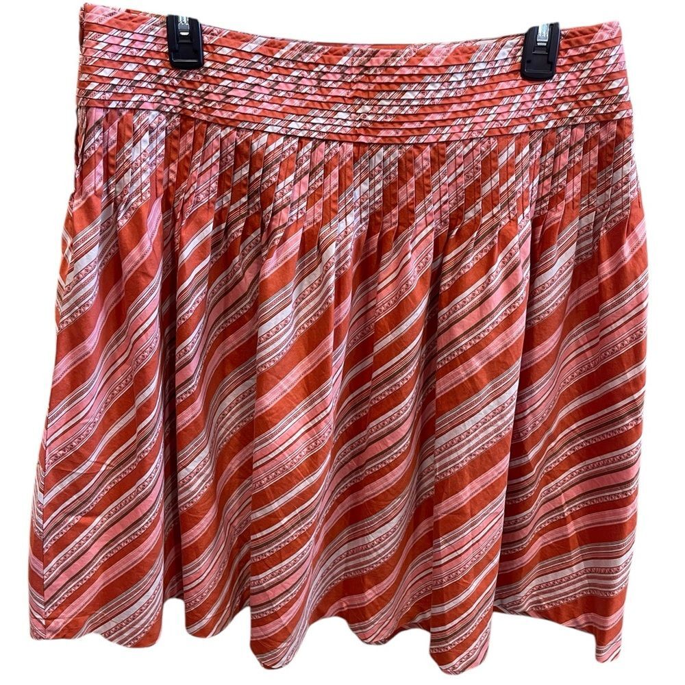 Talbots Multicolor 100% Cotton Skirt Size 12